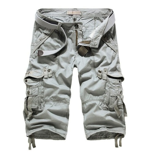 Summer Cargo Shorts Men Casual Workout 
