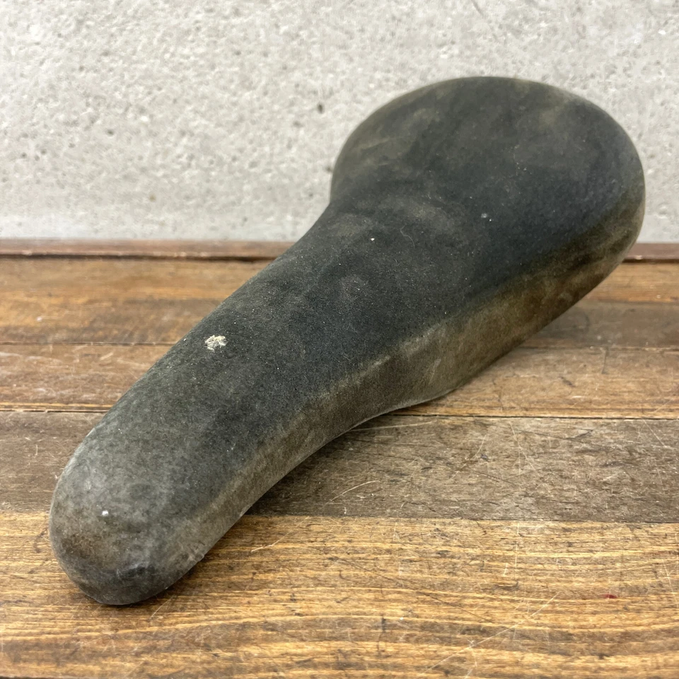 Sillín de asiento Vetta vintage negro gamuza MTB años 80 90 montaña MTB Eroica Italia A3 Foto 3 de 4