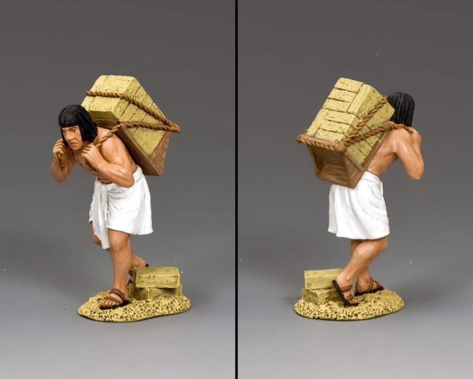 KING & COUNTRY ANCIENT EGYPT AE071 EGYPTIAN BRICK CARRIER MI