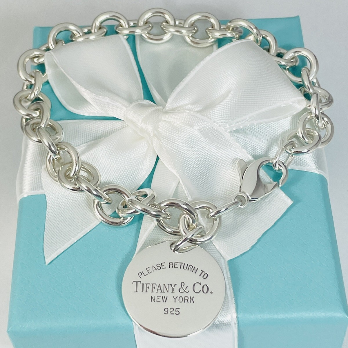 Please Return to Tiffany LARGE 9.5