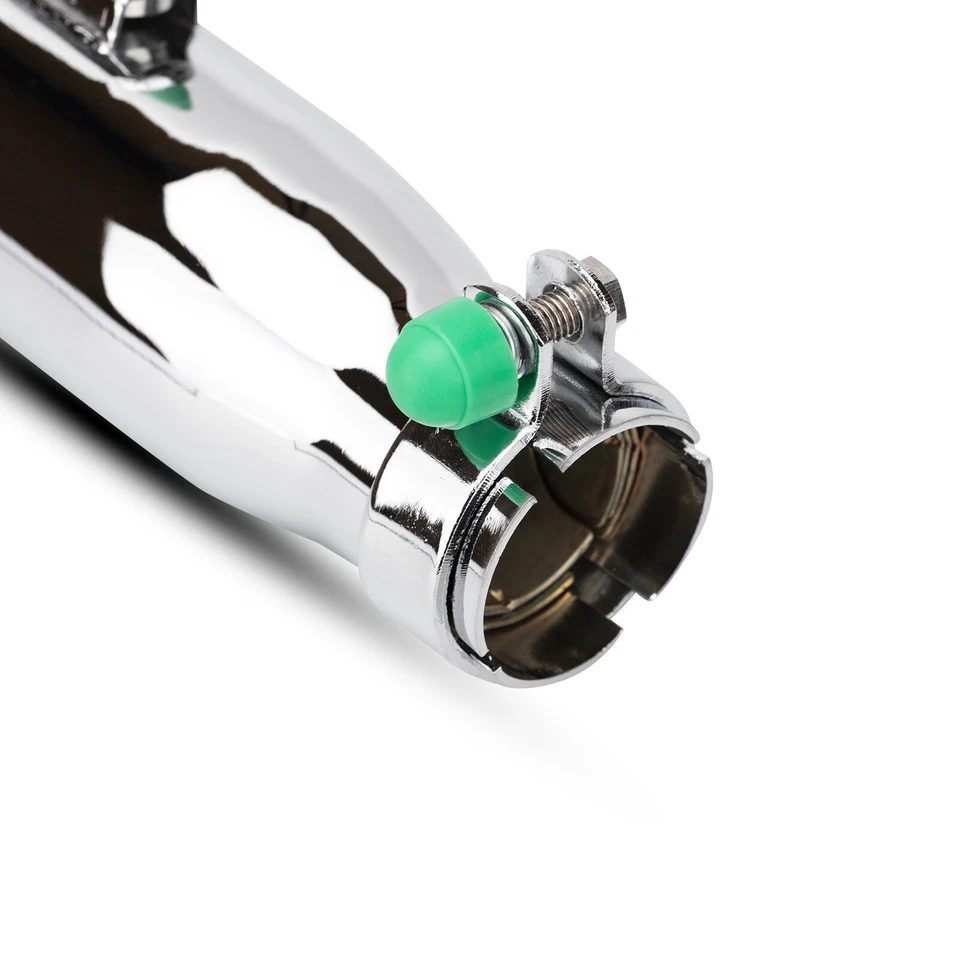 2Pcs 17" Motorcycle Exhaust Tail Pipe Muffler For Cafe Racer Bobber Chopper - Imagem 4 de 4