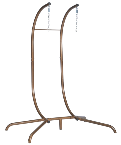 2 Person Outdoor Rattan Hanging Chair Patio Egg Swing Chair with Stand Cushions - Picture 92 of 130