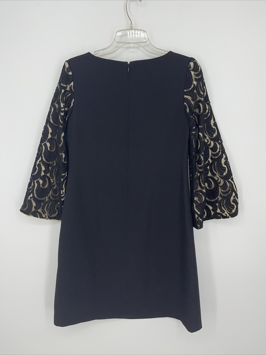 Jessica Howard Women's Black Dress Flared Lace Sleeve Size 6 | eBay Jessica Howard Women's Black Dress Flared Lace Sleeve Size 6 | eBay