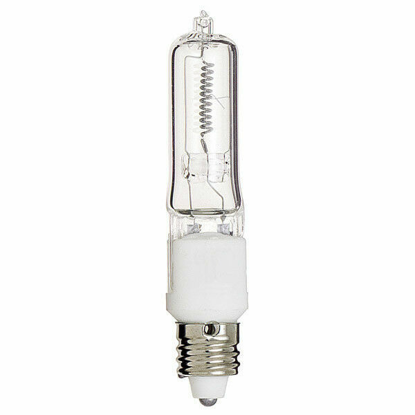 SATCO 50w Halogen Mini Can Light Bulb JD Type E11 Base 120v Clear S3162
