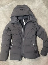 Lululemon Sleet Street Jacket 600 Fill Down Waterproof Puffer Black 4 Women