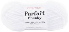 White - Premier Parfait Chunky Yarn