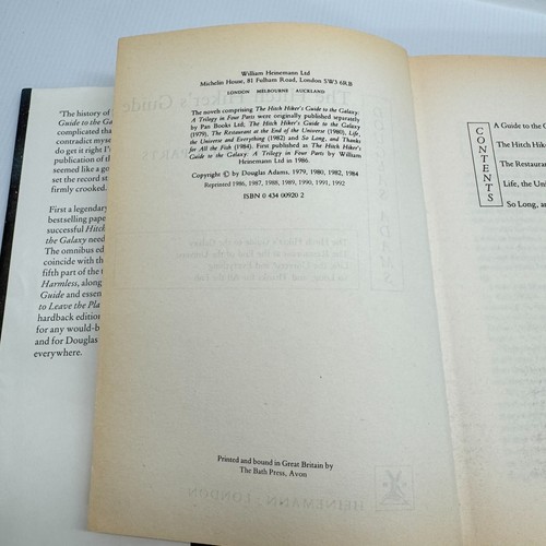 Hitchikers Guide to the Galaxy Complete Series Books Douglas Adams HC/DJ - Picture 11 of 19