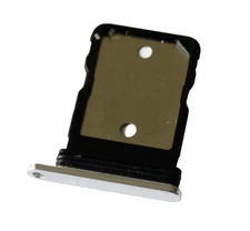OEM GOOGLE PIXEL 7 PRO GE2AE REPLACEMENT SILVER SIM CARD HOLDER TRAY