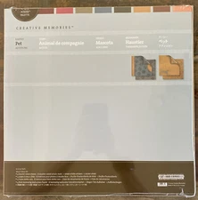 Creative Memories 12x12 Additions Paper & Stickers ~ PET ~ NIP