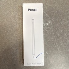 White Battery Powered Stylus Pen for Apple iPad 10.5 in Air 2018-2025