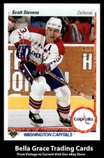 1990-91 Upper Deck Scott Stevens #236 Washington Capitals NHL Hockey  