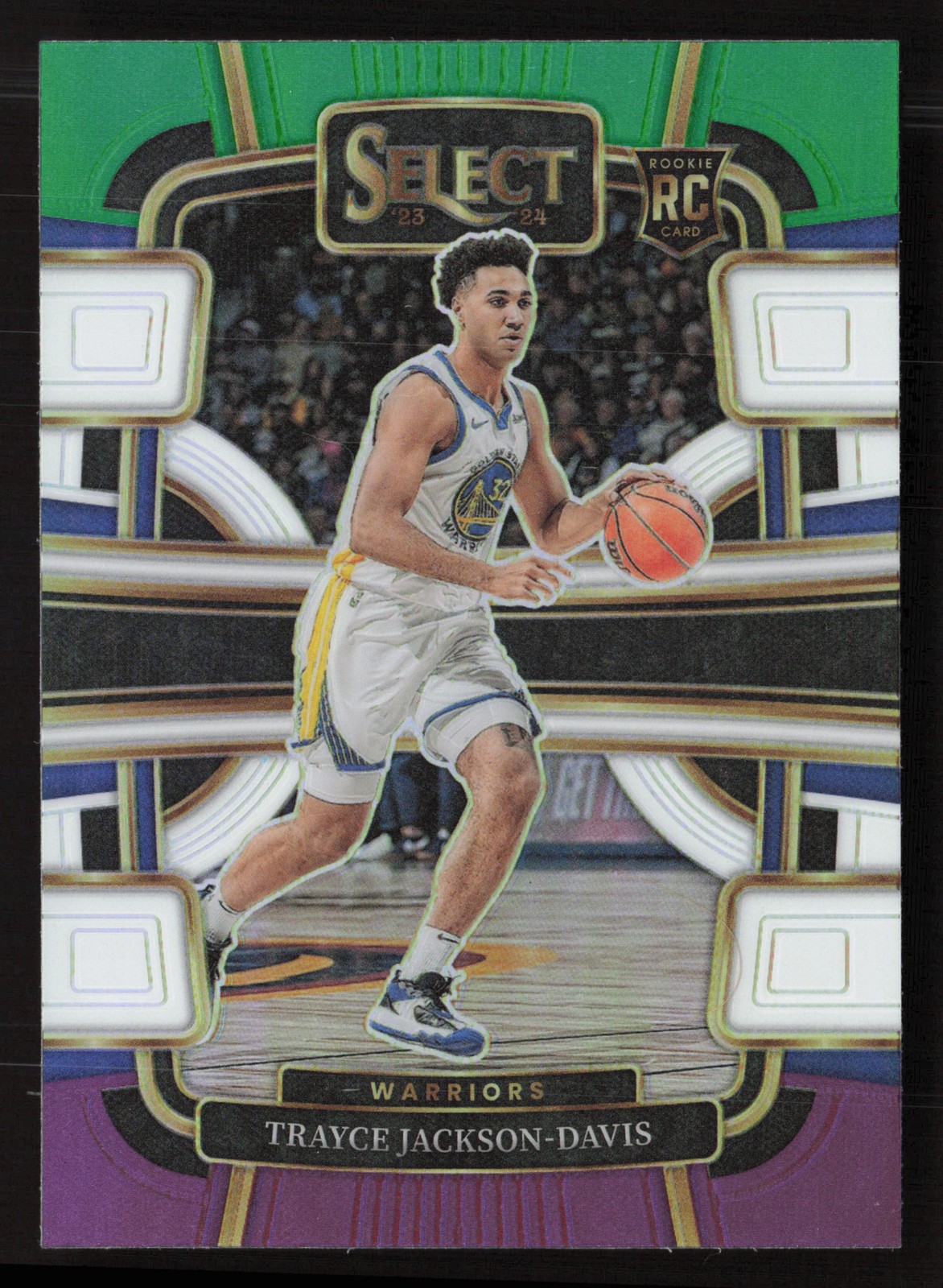 2023-24 Panini Select #84 Trayce Jackson-Davis Tri-Color Prizms