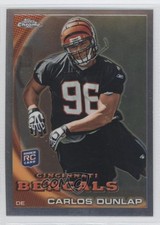 2010 Topps Chrome Carlos Dunlap #C65 0n6