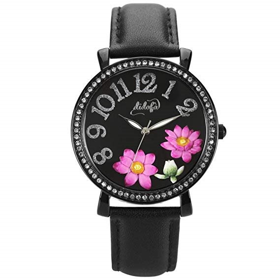 Montre Didofà Femme en acier DF-3020C argenté avec cadran 3D