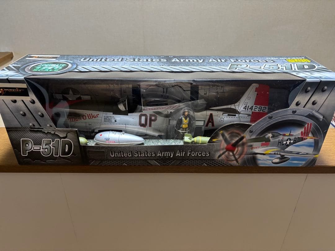 BBI Elite Force P-51D Mustang 1/18 Scale Fighter Aircraft Model