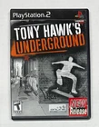 Tony Hawk's Underground (PlayStation 2, PS2, 2003) Complete With Manual