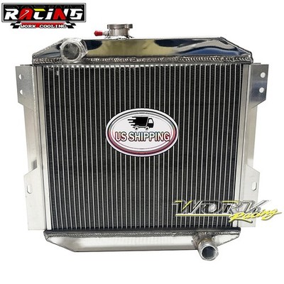 ALuminum Radiator For Ford Capri MK1/MK2/MK3 Kent 1.3L 1.6L/2.0 Essex/Escort 1.6