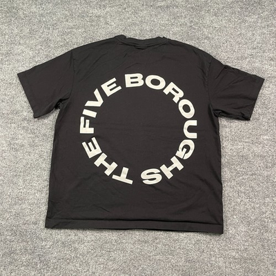 #ad #ad New York Staten Island The Five Borough Shirt Medium 22x24 Loose Fit Black $19.00