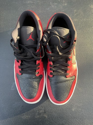 Air Jordan taglia 11 rosso/nero-basso/2020 Nike 553558-606 - Foto 2 di 6
