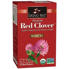 Thé Bio Trèfle Rouge 20 Sachets Par Bravo Thé & Herbes