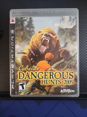 (P) Cabela's Dangerous Hunts 2009 (Sony PlayStation 3, 2008 Manual Fully Tested