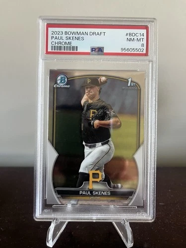 2023 Bowman Draft Chrome Paul Skenes #BDC-14 (RC) PSA 8