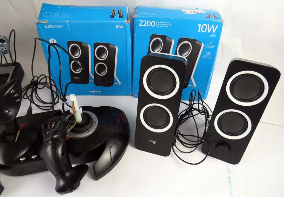 Bastlerware Logitech & Saitek – Misch-Kiste Defekt/ungeprüft – Ersatzteile #AW11 - Bild 3 von 4