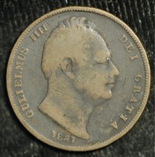 Farthing 1831 , 1834 , 1835 , 1836 , 1837 William IV Choice of Dates (T123)