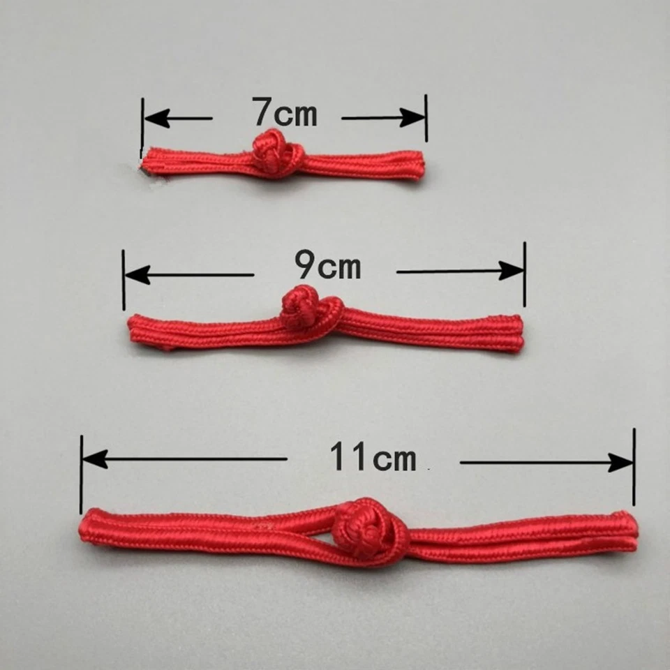 Fabric Knot Chinese Frog Closure Fasteners Cheongsam Sewing Buttons DIY - Image 2 of 3