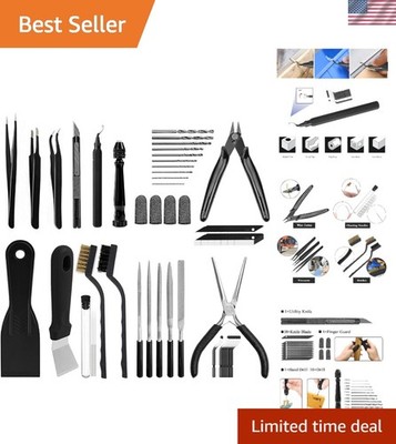 62-Piece 3D Printer Tools Kit - Complete Accessory Set for Precision Finishing