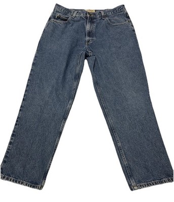 LL Bean Men s Jeans Size 34x28 Blue Natural Fit Vintage Straight Leg Denim