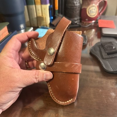 Hunter Leather Holster Size 1130, 1736.  Was Used To Hold A Ruger Alaskan