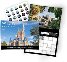 2026 Wall Calendar - with Bonus Trip Planning and Celebration Stickers for Disne