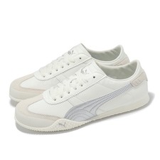 Puma Bella UT LEA White Silver Women Casual Lifestyle Shoes Sneakers 405256-02