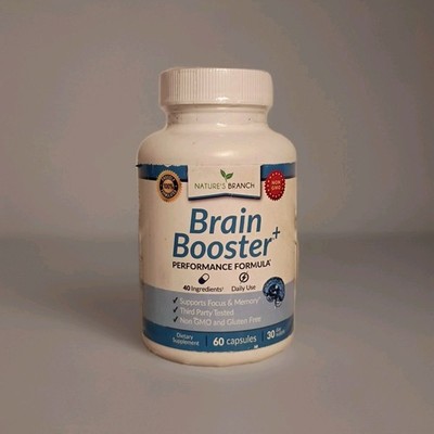  Brain Booster Supplement Memory Focus Mind & Clarity Enhancer USA Made