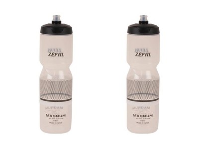 ZEFAL Magnum Pack   2 Large Capacity Bike Bottles, Reusable BPA-Free   Soft