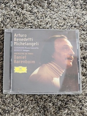Arturo Benedetti Michelangeli Schumann Piano Concerto Debussy Images CD Deutsche