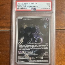 2023 POKEMON SVP EN MEWTWO 151 ULTRA PREMIUM COLLECTION #052 PSA 7