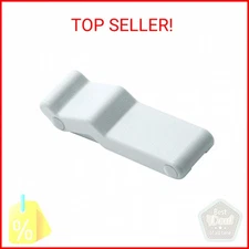 Southco Concealed Soft Draw Latch w/Keeper - White Rubber