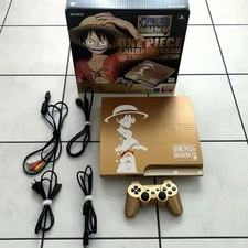 PS3 One Piece GOLD EDITION 320GB Console Box Sony PlayStation 3 W/Box