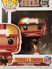 2025 Terrell Owens Funko Pop #329 Red Jersey San Francisco 49ers Vaulted NFL