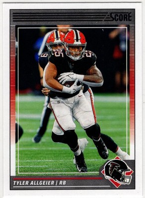 2024 Panini Score Football Tyler Allgeier No. 10 Atlanta Falcons