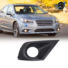 Driver Side Fog Light Black Cover Bezel Trim For 2015 - 2017 Subaru Legacy New
