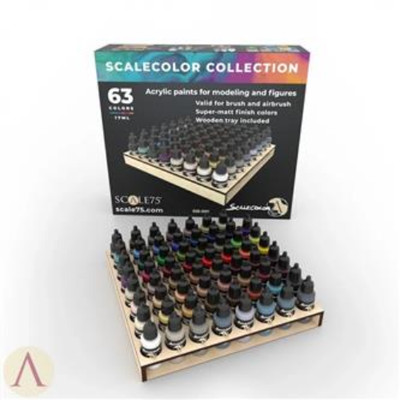 Scale 75 Scalecolor: Full 63 Colors Paint Set 