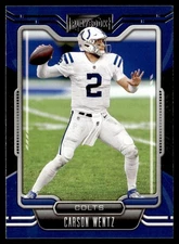 2021 Panini Playbook Carson Wentz Indianapolis Colts #39