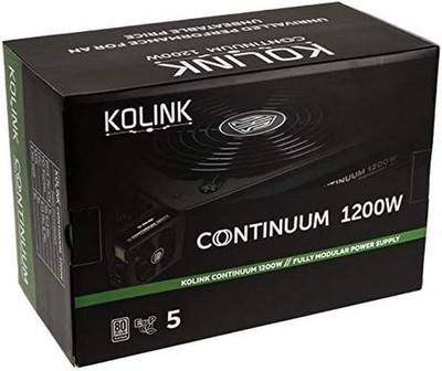 Kolink Continuum PSU 80 Plus Platinum Modular Power Supply PC Server ATX