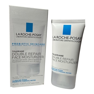 La Roche-Posay Toleriane Double Repair Face Moisturizer, OIL /FRAG FREE 40mL NIB