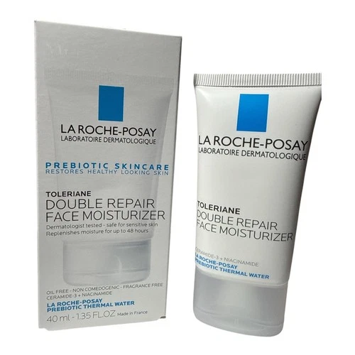 La Roche-Posay Toleriane Double Repair Face Moisturizer, OIL /FRAG FREE 40mL NIB