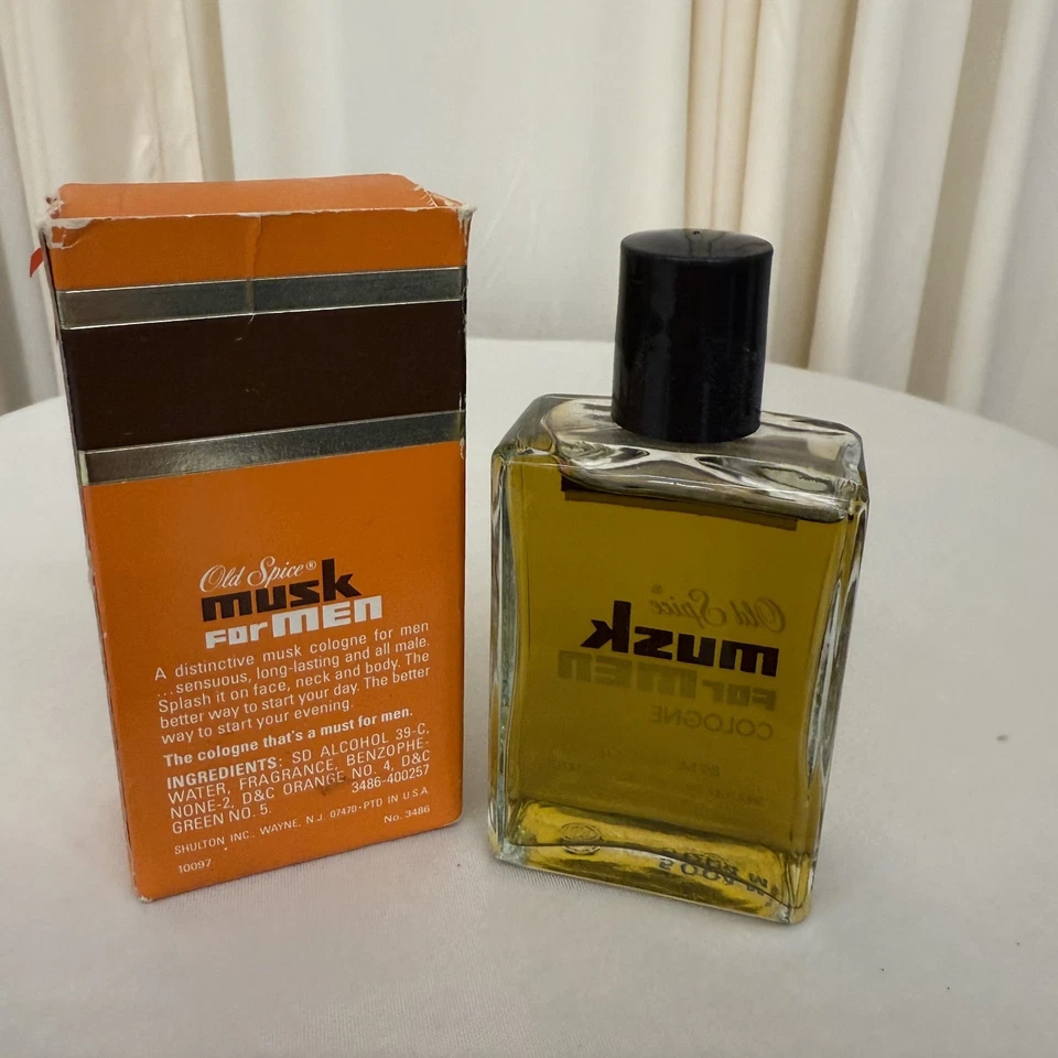 Old Spice Musk para hombre Colonia Splash 89 ml Foto 2 de 3