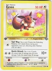 Eevee 51/64 Common Jungle Pokemon 1st Edition MP